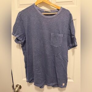 Marine Layer Indigo Short Sleeve Tee
